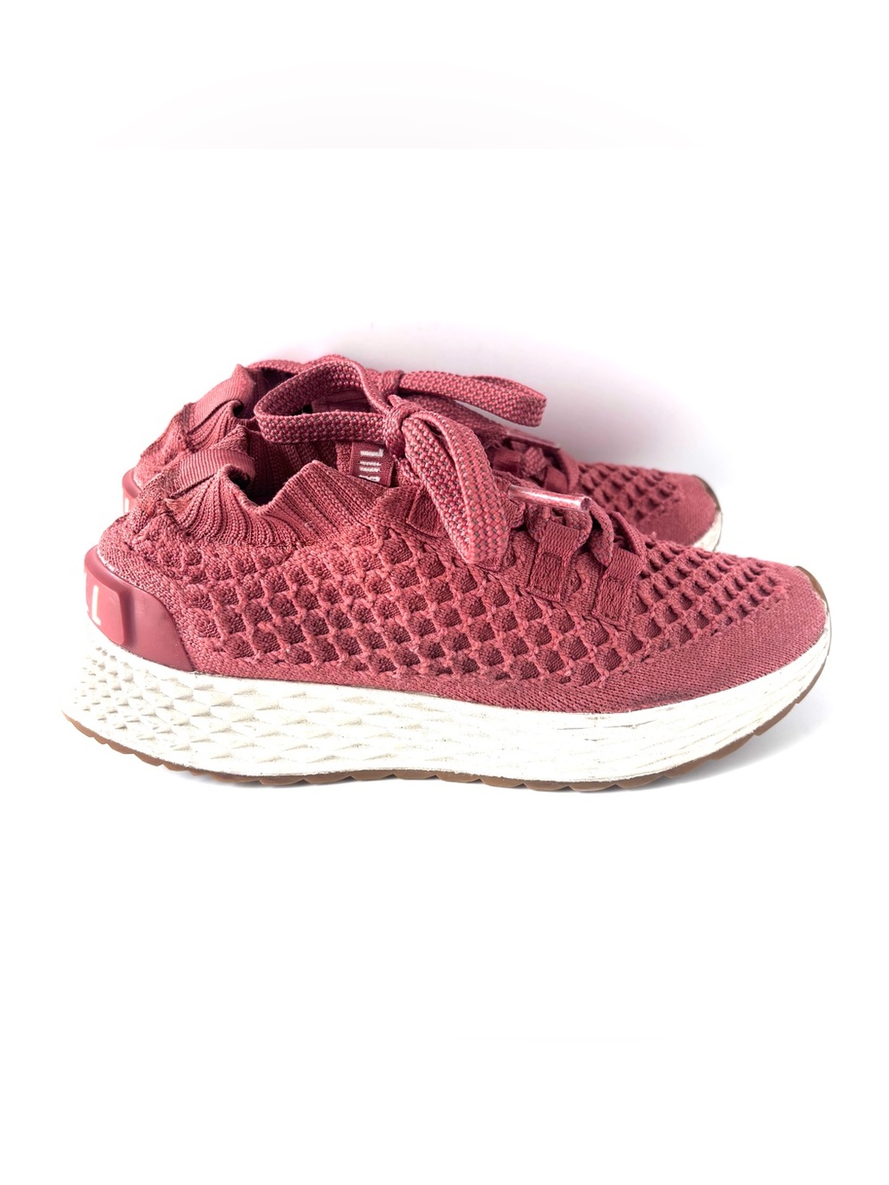 NOBULL Size 5 Diamond Knit Runner in Redwood, Women’s Girl’s Shoes